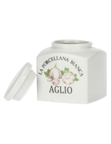 La Porcellana Bianca-Conserva Baratt.Porc. 0,5L Deco Aglio Gb Gift Box