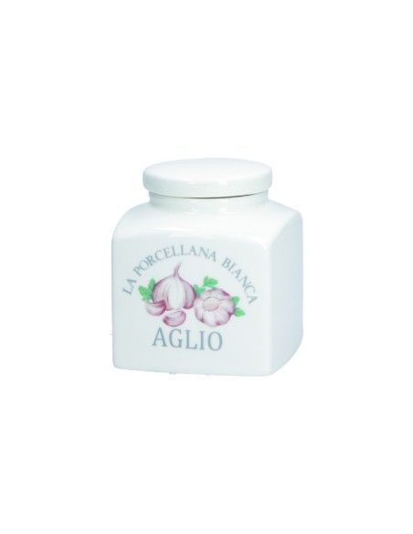La Porcellana Bianca-Conserva Baratt.Porc. 0,5L Deco Aglio Gb Gift Box