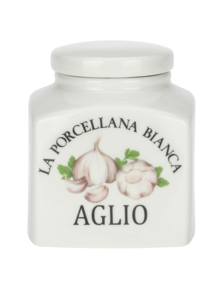La Porcellana Bianca-Conserva Baratt.Porc. 0,5L Deco Aglio Gb Gift Box
