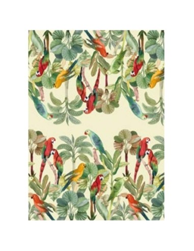 L'Oca Nera - Ipanema - Runner Antimacchia cm 155 x 50, 2 posti