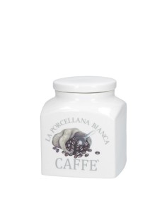 La Porcellana Bianca-Conserva Barat.Porc. Deco 1,1L Caffe Gb Gift Box