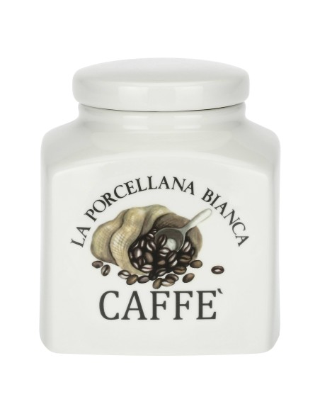 La Porcellana Bianca-Conserva Barat.Porc. Deco 1,1L Caffe Gb Gift Box