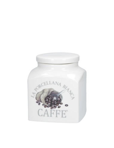 La Porcellana Bianca-Conserva Barat.Porc. Deco 1,1L Caffe Gb Gift Box