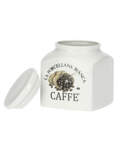La Porcellana Bianca-Conserva Barat.Porc. Deco 1,1L Caffe Gb Gift Box