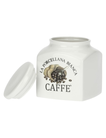 La Porcellana Bianca-Conserva Barat.Porc. Deco 1,1L Caffe Gb Gift Box
