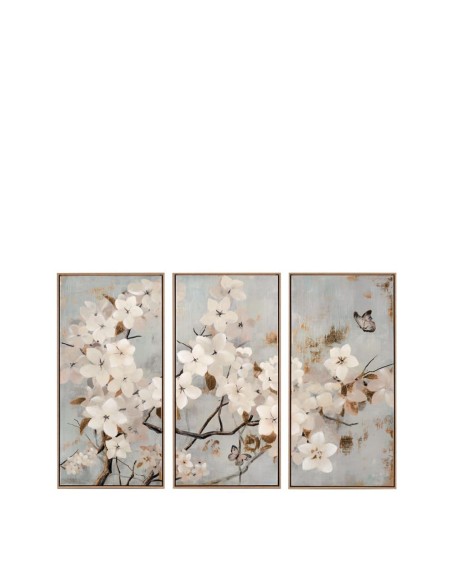L'Oca Nera - Quadro 50x100 con Cornice - Set 3 pz