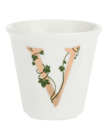 La Porcellana Bianca-Unico Bicchierino V C/Cucchiaino 75 CC Gb 75 Cm Gift Box