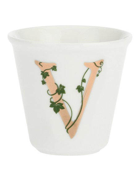 La Porcellana Bianca-Unico Bicchierino V C/Cucchiaino 75 CC Gb 75 Cm Gift Box