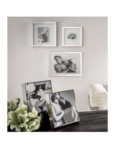 L'Oca Nera - Portafoto Quad.Piccolo-Int.Trasp cm 23x23x3,5 (10x10) 2