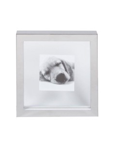 L'Oca Nera - Portafoto Quad.Piccolo-Int.Trasp cm 23x23x3,5 (10x10)