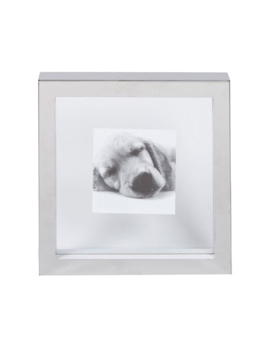L'Oca Nera - Portafoto Quad.Piccolo-Int.Trasp cm 23x23x3,5 (10x10)