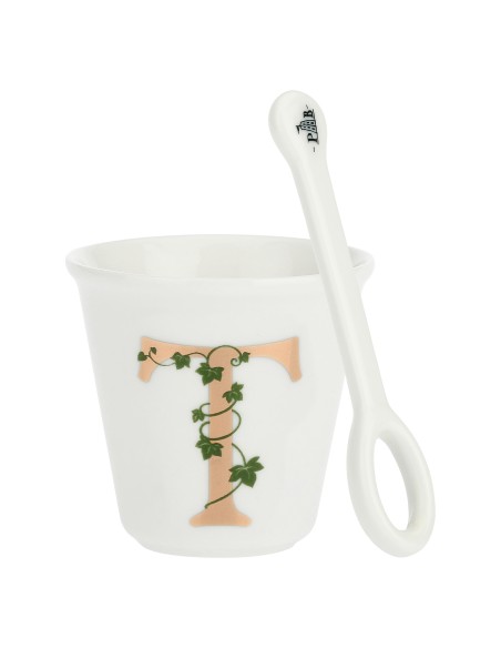 La Porcellana Bianca-Unico Bicchierino T C/Cucchiaino 75 CC Gb 75 Cm Gift Box