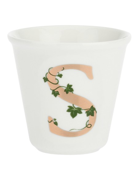 La Porcellana Bianca-Unico Bicchierino S C/Cucchiaino 75 CC Gb 75 Cm Gift Box
