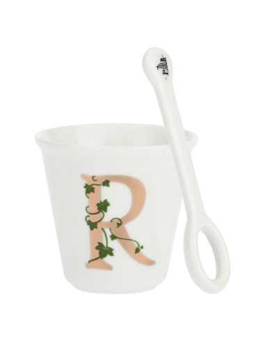 La Porcellana Bianca-Unico Bicchierino R C/Cucchiaino 75 CC Gb 75 Cm Gift Box