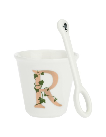 La Porcellana Bianca-Unico Bicchierino R C/Cucchiaino 75 CC Gb 75 Cm Gift Box