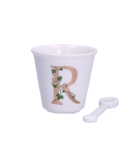 La Porcellana Bianca-Unico Bicchierino R C/Cucchiaino 75 CC Gb 75 Cm Gift Box