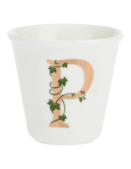 La Porcellana Bianca-Unico Bicchierino P C/Cucchiaino 75 CC Gb 75 Cm Gift Box