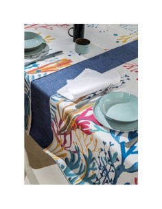 L'Oca Nera - Capri - Runner Antimacchia cm 155 x 50, 2 posti 2