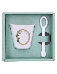 La Porcellana Bianca-Unico Bicchierino O C/Cucchiaino 75 CC Gb 75 Cm Gift Box 2