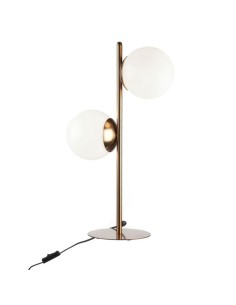 L'Oca Nera - Lampada da Tavolo Oro cm 33x18.5x56h