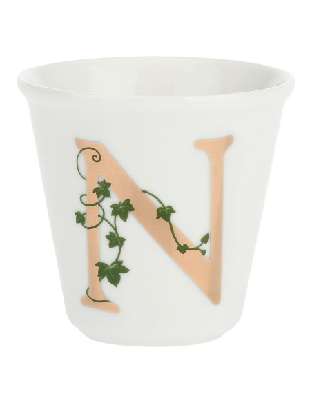 La Porcellana Bianca-Unico Bicchierino N C/Cucchiaino 75 CC Gb 75 Cm Gift Box