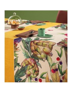 L'Oca Nera - Niscemi - Runner Antimacchia cm 155 x 50, 2 posti
