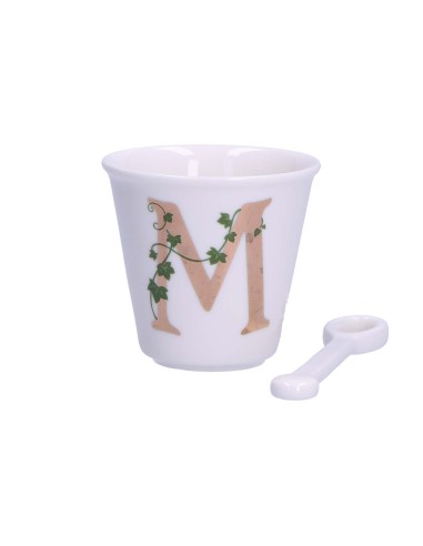 La Porcellana Bianca-Unico Bicchierino M C/Cucchiaino 75 CC Gb 75 Cm Gift Box