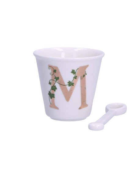 La Porcellana Bianca-Unico Bicchierino M C/Cucchiaino 75 CC Gb 75 Cm Gift Box