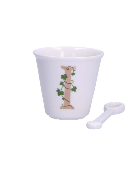 La Porcellana Bianca-Unico Bicchierino I C/Cucchiaino 75 CC Gb 75 Cm Gift Box