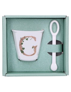 La Porcellana Bianca-Unico Bicchierino G C/Cucchiaino 75 CC Gb 75 Cm Gift Box 2
