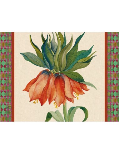 L'Oca Nera - Tovaglietta Rigida Avorio cm 39x29,5 - Fritillaria