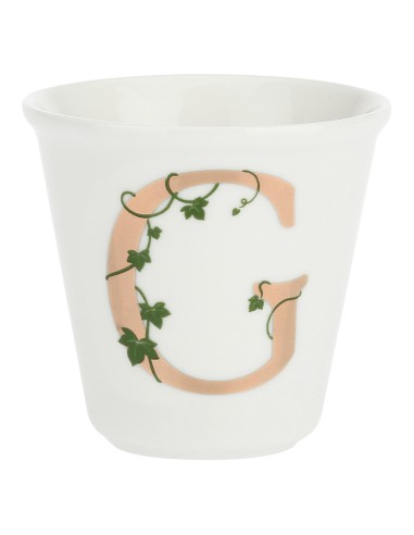 La Porcellana Bianca-Unico Bicchierino G C/Cucchiaino 75 CC Gb 75 Cm Gift Box