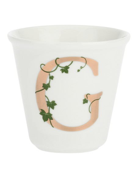 La Porcellana Bianca-Unico Bicchierino G C/Cucchiaino 75 CC Gb 75 Cm Gift Box