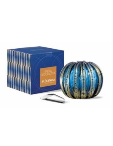 L'Oca Nera - Sfera Decorativa Urano cm Ø17,5x15h