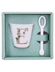La Porcellana Bianca-Unico Bicchierino E C/Cucchiaino 75 CC Gb 75 Cm Gift Box 2