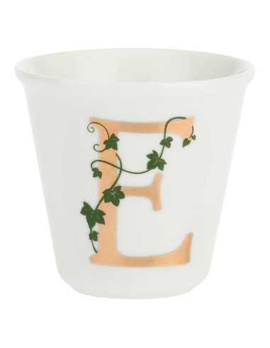La Porcellana Bianca-Unico Bicchierino E C/Cucchiaino 75 CC Gb 75 Cm Gift Box