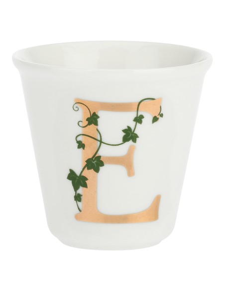La Porcellana Bianca-Unico Bicchierino E C/Cucchiaino 75 CC Gb 75 Cm Gift Box