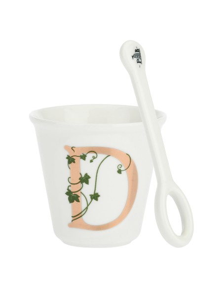 La Porcellana Bianca-Unico Bicchierino D C/Cucchiaino 75 CC Gb 75 Cm Gift Box