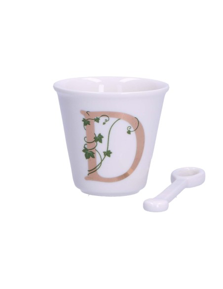 La Porcellana Bianca-Unico Bicchierino D C/Cucchiaino 75 CC Gb 75 Cm Gift Box