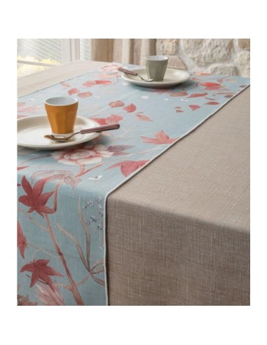 L'Oca Nera - Siena - Runner Antimacchia cm 155 x 50, 2 posti
