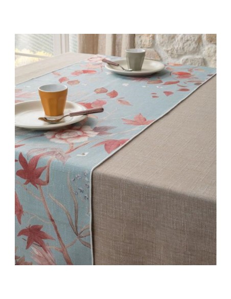 L'Oca Nera - Siena - Runner Antimacchia cm 155 x 50, 2 posti