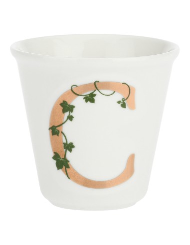 La Porcellana Bianca-Unico Bicchierino C C/Cucchiaino 75 CC Gb 75 Cm Gift Box