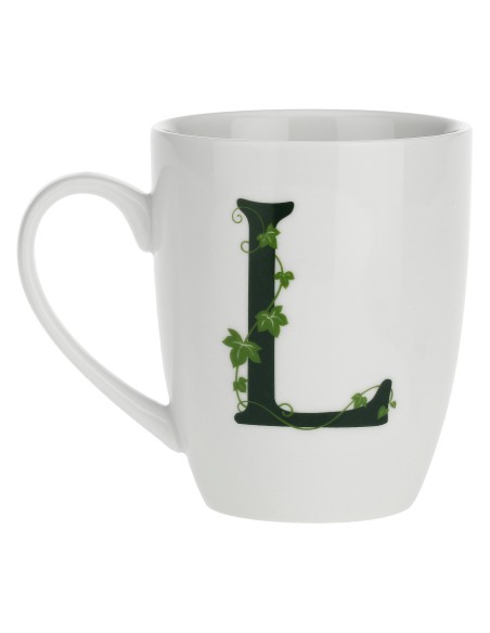 La Porcellana Bianca-Atupertu Mug Lettera L Cc 380 Gb 380 Cm Gift Box