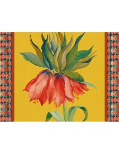 L'Oca Nera - Tovaglietta Rigida Gialla 39x29,5 - Fritillaria