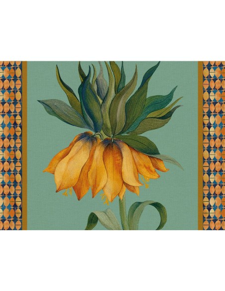 L'Oca Nera - Tovaglietta Rigida Ottanio 39x29,5 - Fritillaria