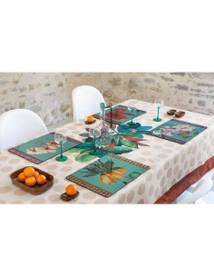 L'Oca Nera - Tovaglietta Rigida Ottanio 39x29,5 - Giglio Orientale 2