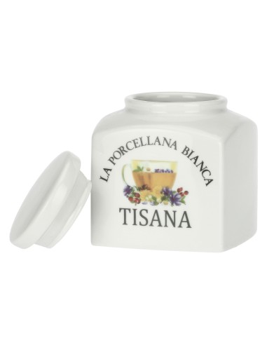 La Porcellana Bianca-Conserva Baratt.Porc.0,5L Deco Tisana Gb Gift Box