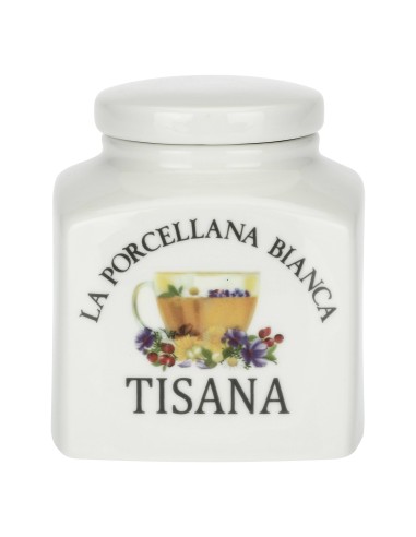 La Porcellana Bianca-Conserva Baratt.Porc.0,5L Deco Tisana Gb Gift Box