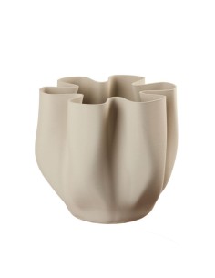L'Oca Nera - Vaso Alto in porcellana cm Ø27x26h