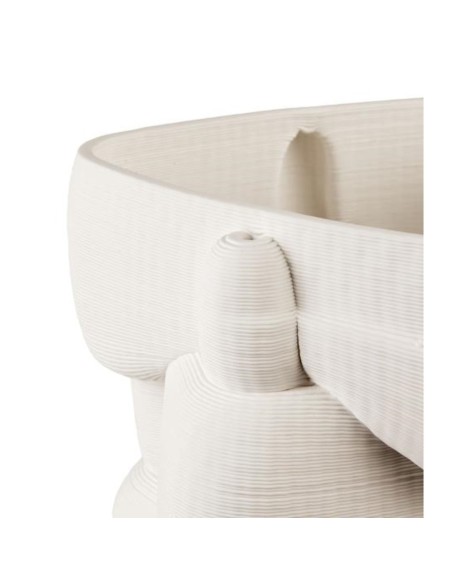 L'Oca Nera - Vaso in porcellana Ø19x29h cm